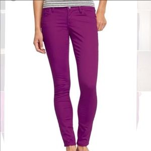Old Navy Plum Purple Rockstar Skinny Jeans